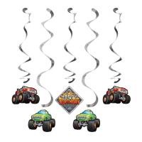 Contient : 1 x 5 Guirlandes Spirales Monster Truck Rally