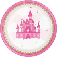 8 Assiettes Chteau Princesse