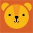 16 Serviettes Lion