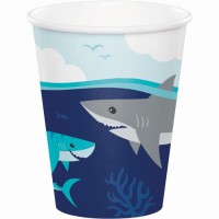 8 Gobelets Requin Party