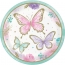 8 Assiettes Papillon