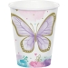 Contient : 1 x 8 Gobelets Papillon. n3