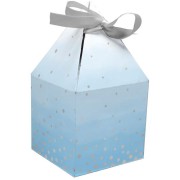 8 Boîtes Cadeaux Bleu