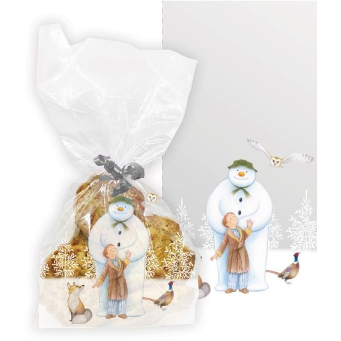 20 Pochettes Cello - Bonhomme de Neige 