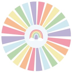 75 Caissettes - Rainbow Pastel. n4