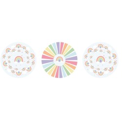 75 Caissettes - Rainbow Pastel. n5
