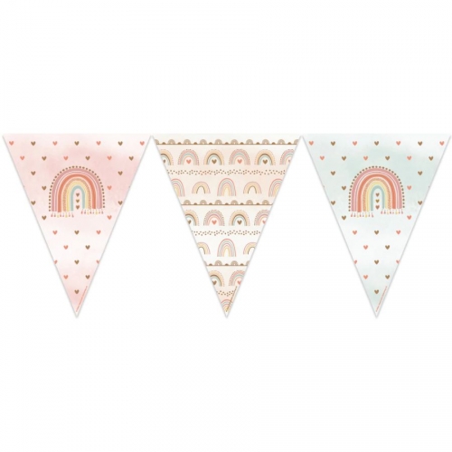 Guirlande Fanions - Boho Rainbow 