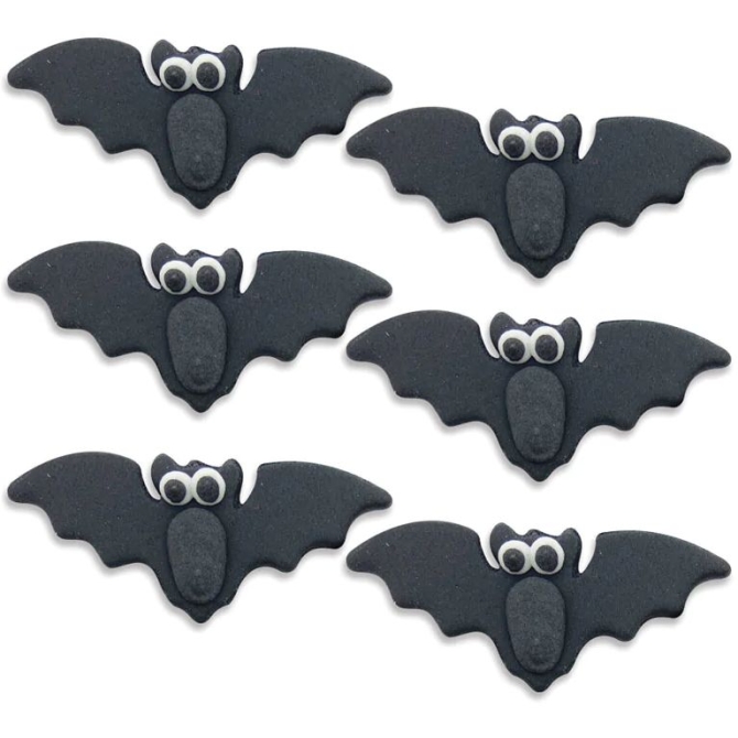 6 Dcors Chauve-Souris -  Sucre 