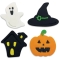 4 Dcors Mix Halloween -  Sucre images:#0