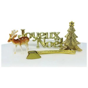 Kit Dcor Bche Joyeux Nol - Renne