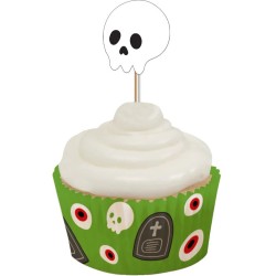 Kit Cupcakes Frankenstein Halloween. n1