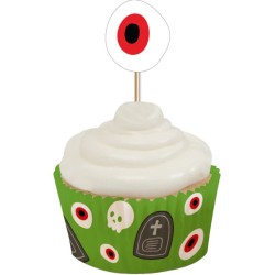 Kit Cupcakes Frankenstein Halloween. n2