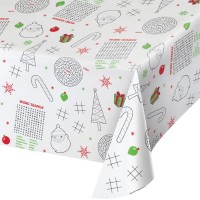 Nappe Ludique  Colorier Dcors d'Hiver