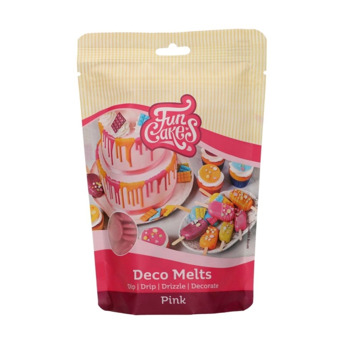 Funcakes Dco Melts Rouge  - 250g 