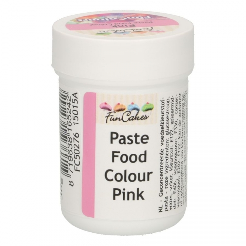 FunCakes Pâte Colorante Alimentaire FunColours - Rose 30g 