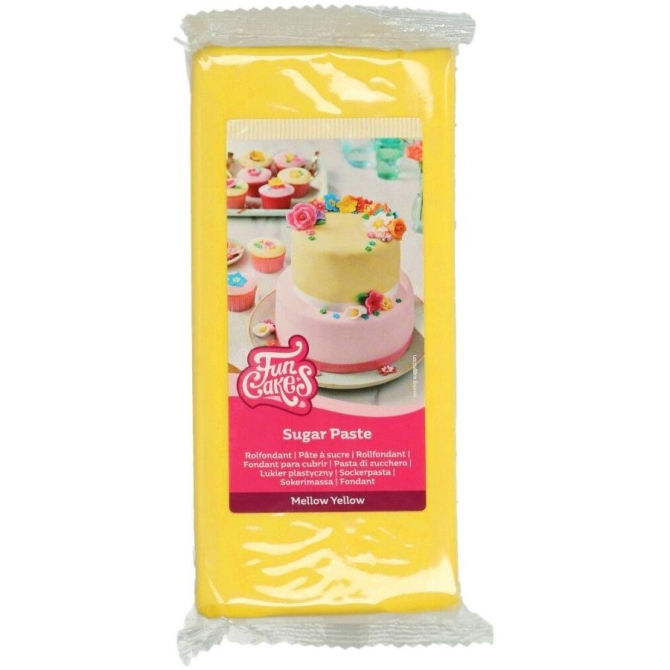 FunCakes Pte  Sucre Jaune - 1kg 