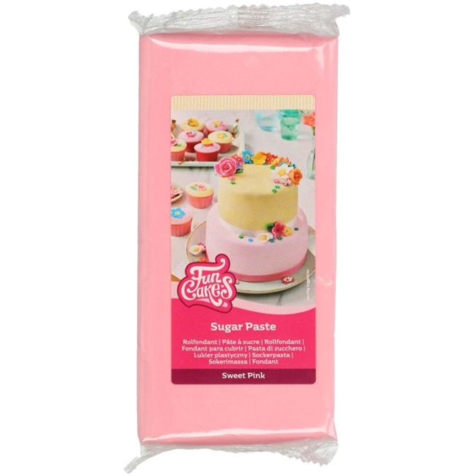 FunCakes Pte  Sucre Rose - 1kg 