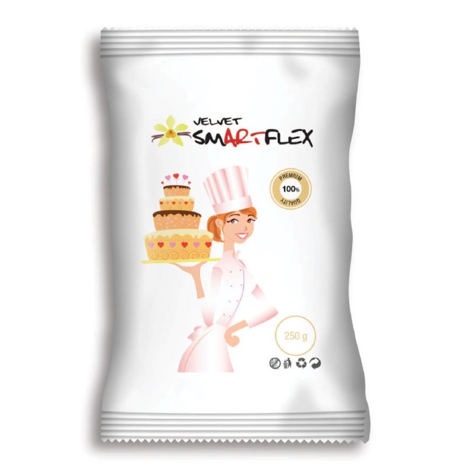 SmartFlex Pte  Sucre Blanc Velours Vanille - 250g 