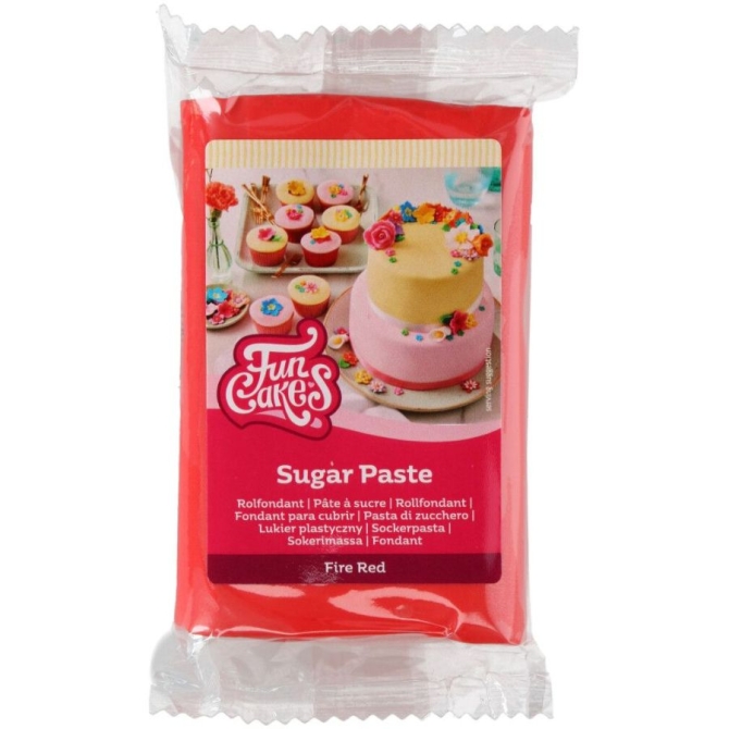 FunCakes Pte  Sucre Rouge - 250g 