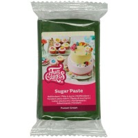 FunCakes Pte  Sucre Vert Sapin - 250g