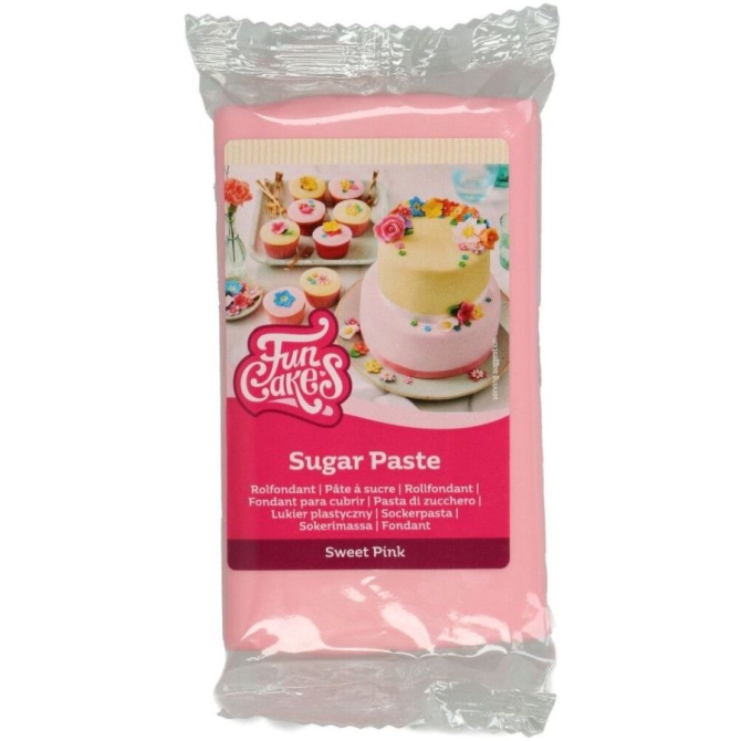 FunCakes Pte  Sucre Rose Clair - 250g 