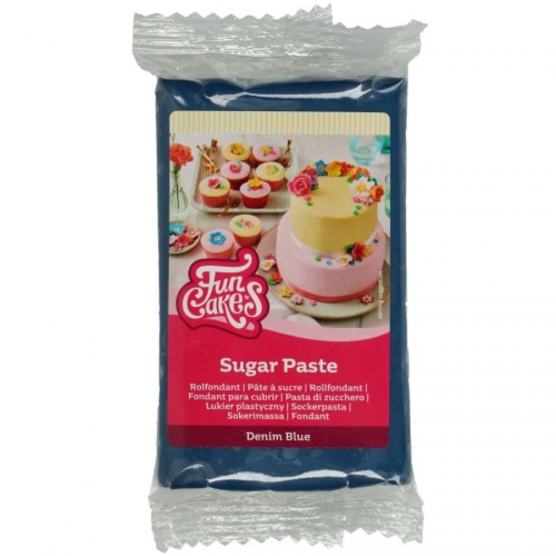 FunCakes Pte  Sucre Bleu Marine - 250g 