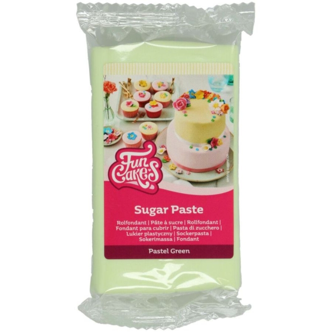 FunCakes Pte  Sucre Vert Pastel - 250g 