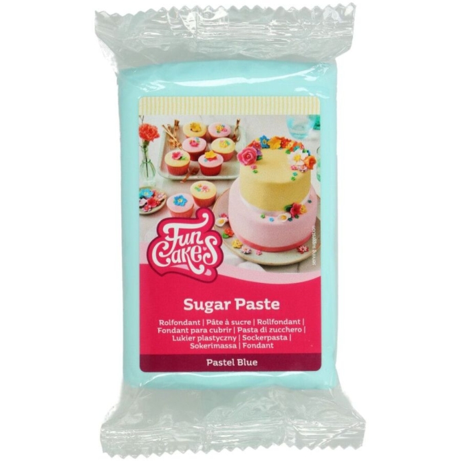 FunCakes Pte  Sucre Bleu Pastel - 250g 