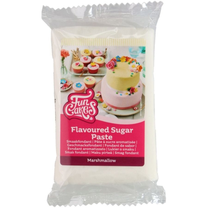 FunCakes Pte  Sucre Blanc Arme Marshmallow - 250g 