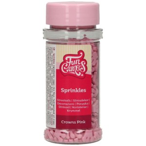 FunCakes Petites Couronnes Rose - 45g