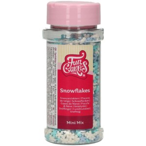 FunCakes Mini Flocons de Neige Mix - 50g