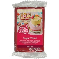FunCakes Pte  Sucre Rouge Rubis - 250g