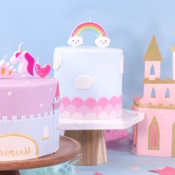 Bougie - Arc-en-Ciel Pailleté. n°2