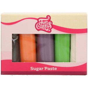 FunCakes Pte  Sucre Multipack Halloween - 5 x 100g