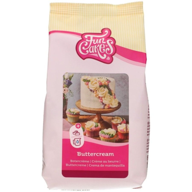 FunCakes Mix pour Crme au Beurre - 500 g 