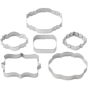 Set de 6 Emporte-pices Plaque - Wilton