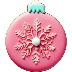 Emporte-pièce Boule de Noël – 8 cm – Wilton. n°1
