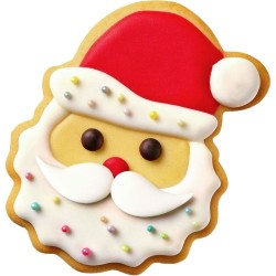 Emporte-pièce Tête de Père Noël – 7, 4 cm – Wilton. n°1