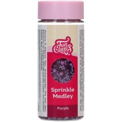 Sprinkle Medley Violet – 70 g – FunCakes. n°1