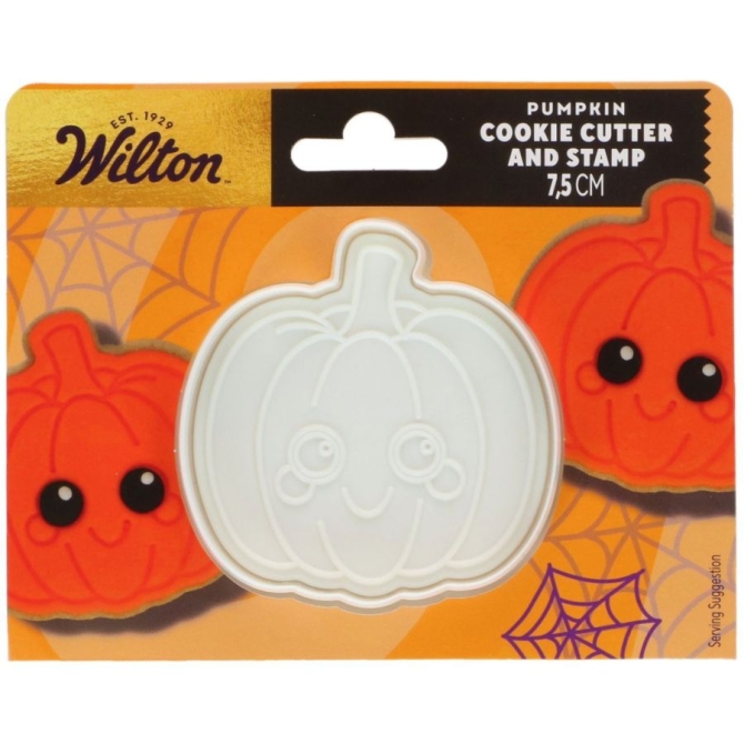 Emporte-pi�ce Tampon Citrouille � 7, 5 cm � Wilton 