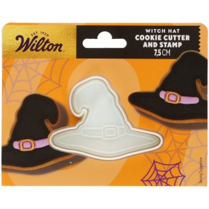 Emporte-pi�ce Tampon Chapeau de Sorci�re � 7,5 cm � Wilton