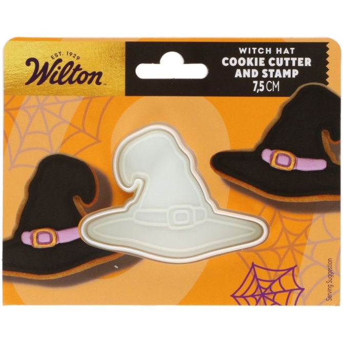 Emporte-pièce Tampon Chapeau de Sorcière – 7, 5 cm – Wilton