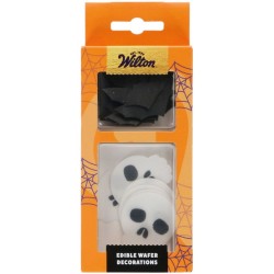 18 Décorations Comestibles Halloween – Chauves-souris & Crânes. n°1