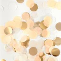 Confettis Mix 15g - Or/Blanc/Beige