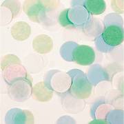 Confettis Mix 15g - Vert/Bleu/Blanc/Argent