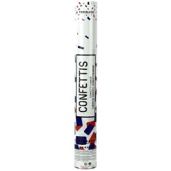 Canon  Confettis - Bleu,  Blanc,  Rouge. n1