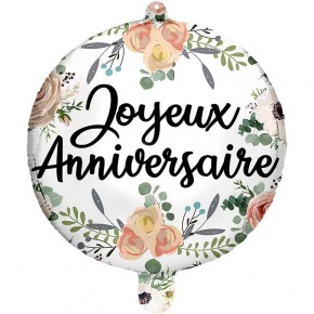 Les Ballons D Anniversaire Gonfles A L Helium Nature Fleurs La Decoration D Anniversaire Pour Votre Enfant Annikids