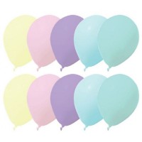 10 Ballons Pastel