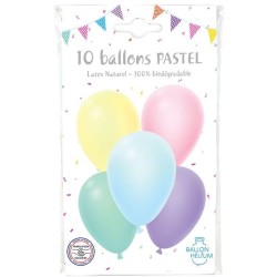 10 Ballons Pastel. n2