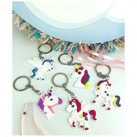 Set de 5 Porte-clefs - Licorne